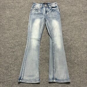 Fire & Rain Denim Womens Bootcut Jeans Size 7 Casual Flap Pockets Mid Rise